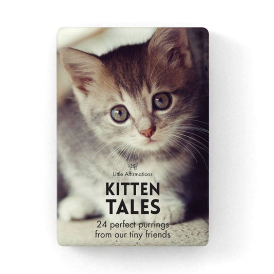 Kitten Tales - 24 affirmation cards + stand
