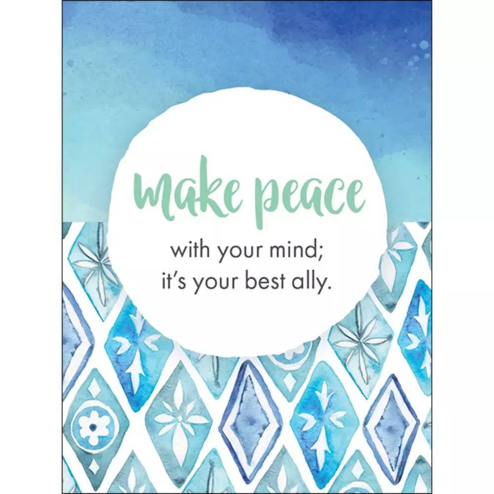 Peace and Harmony - 24 affirmation cards + stand - Sensory Circle