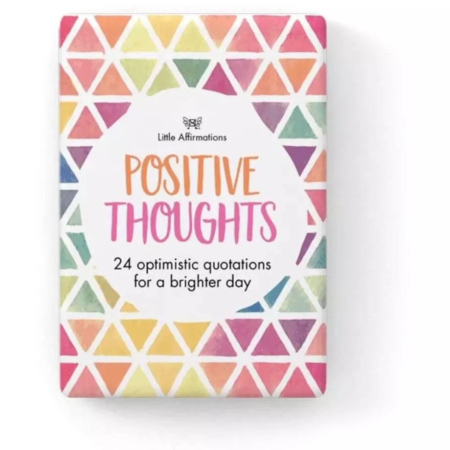 Positive Thoughts - 24 affirmation cards + stand - Sensory Circle