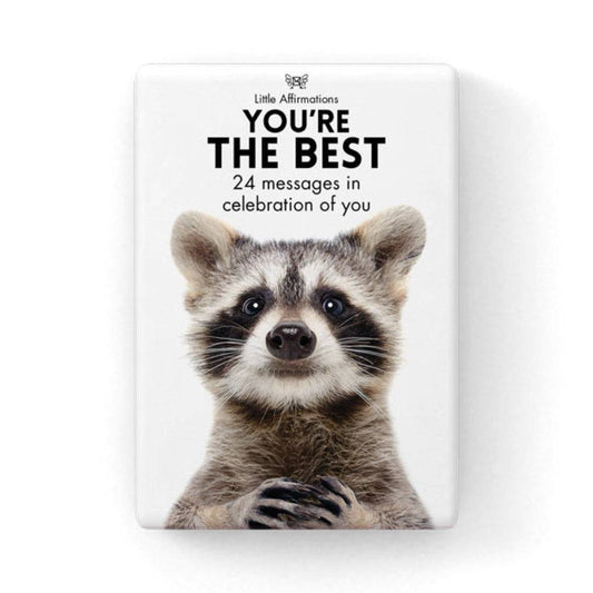 You're the Best - 24 affirmation cards + stand