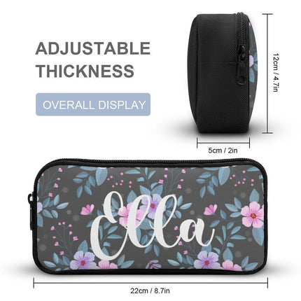 Back to School - Black Floral