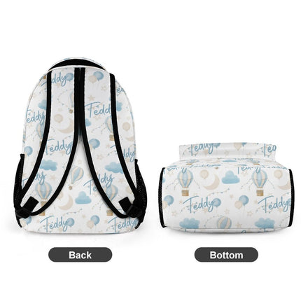 Personalised Backpack - Hot Air Balloon Timber Tinkers