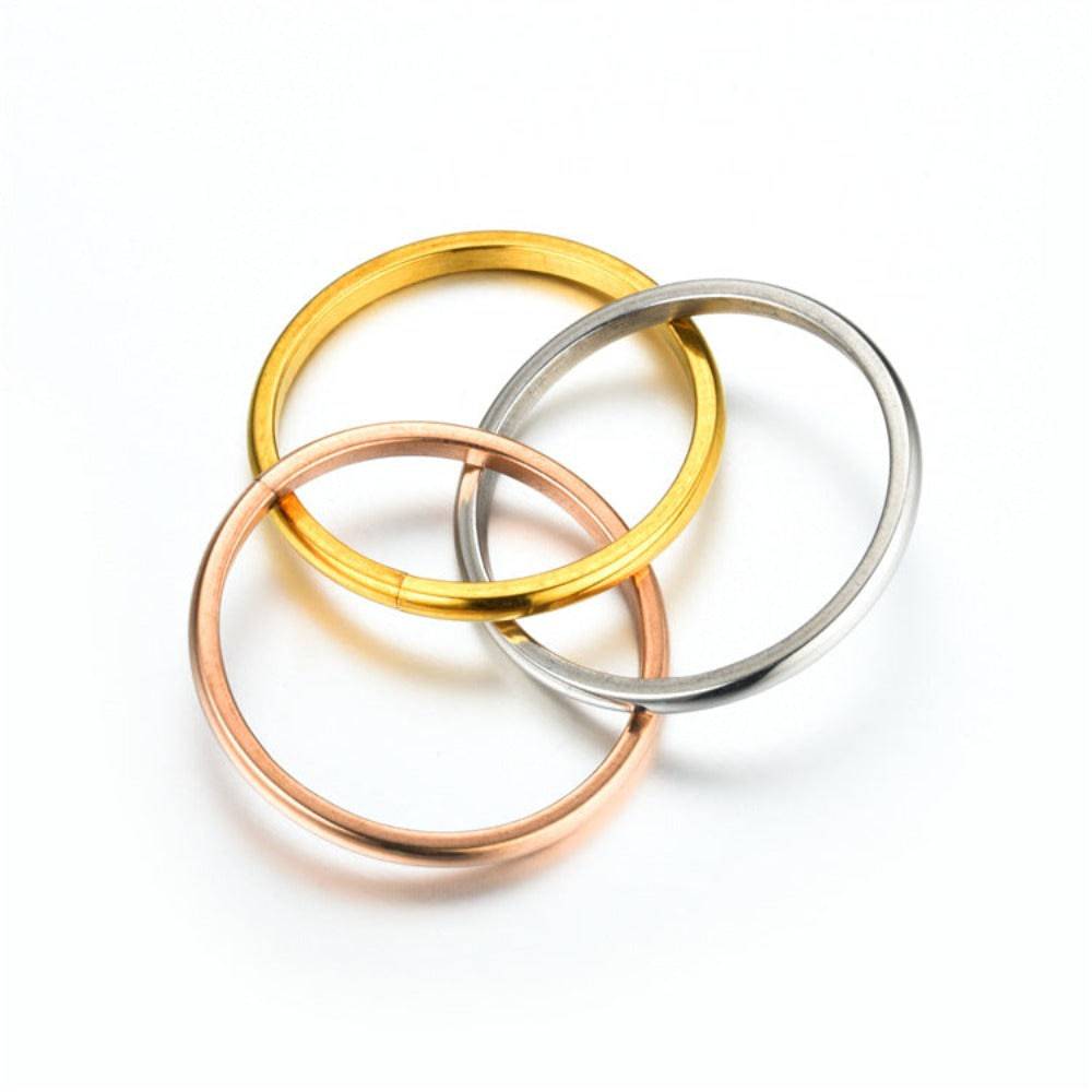 3-Color-Rings Anxiety Fidget Ring - Sensory Circle