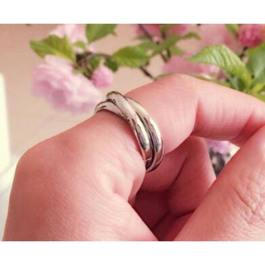 3-Color-Rings Anxiety Fidget Ring
