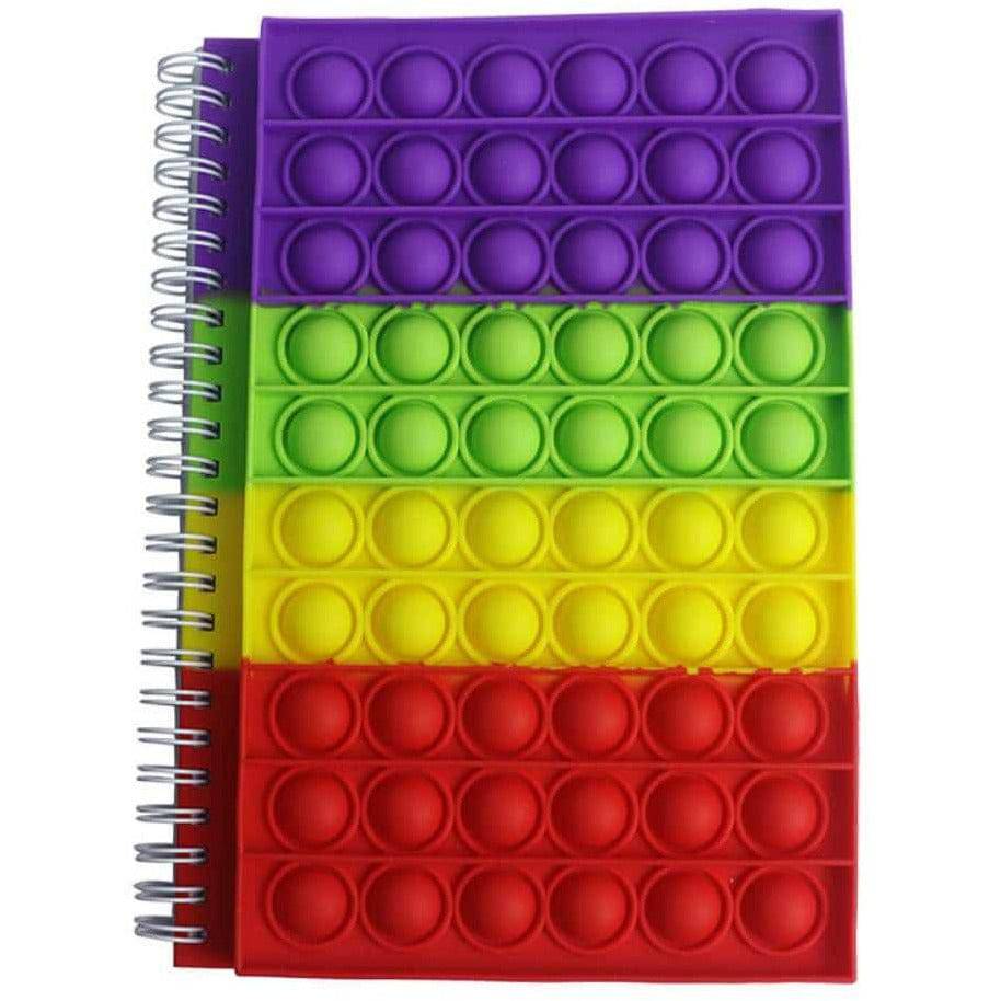 Fidget Toys Popper Notebook A5 100 pages - Sensory Circle