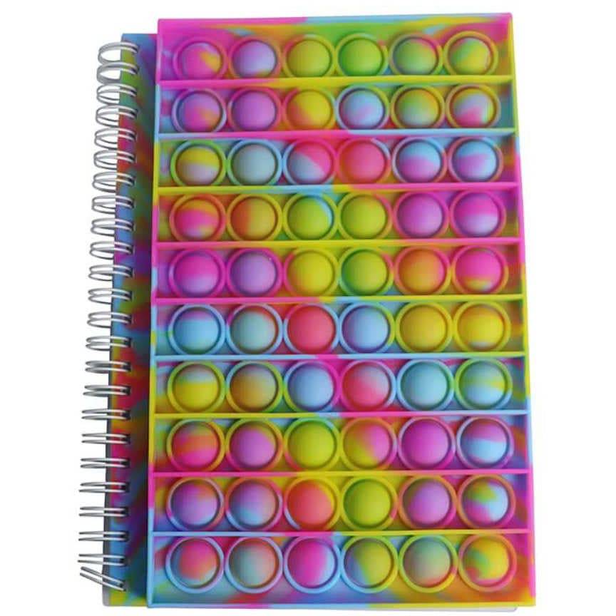 Fidget Toys Popper Notebook A5 100 pages - Sensory Circle