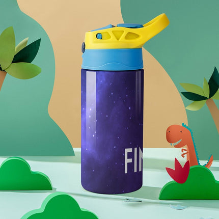 Personalised Kids Water Bottle - Galaxy Timber Tinkers