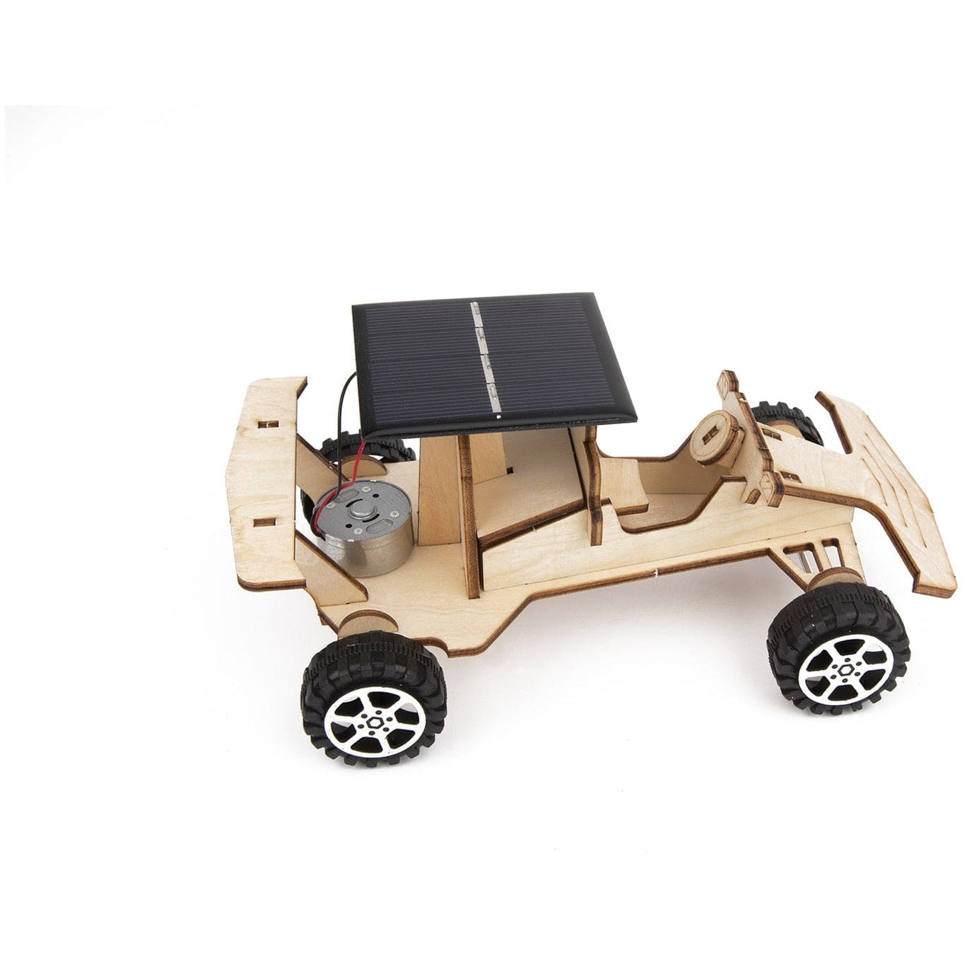 DIY 3D Wooden Solar Racing Car Science & Craft Kit - Sensory Circle