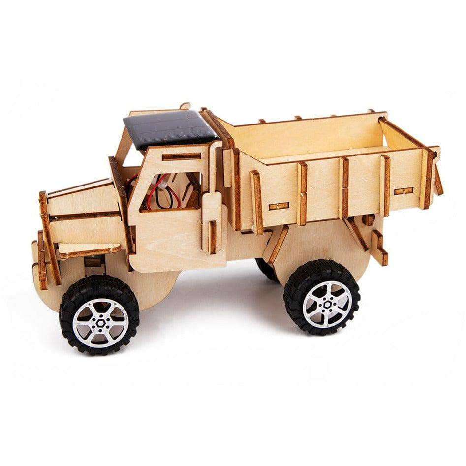 DIY 3D Wooden Solar Truck Science & Craft Kit - Sensory Circle