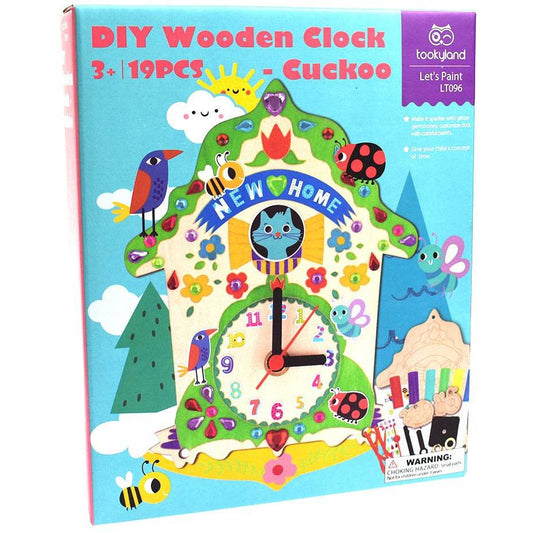 DIY Wooden Clock - Cuckoo Science & Craft Kit