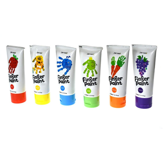 Finger Paint 6 Colours Set