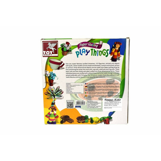 Paper Quilling Play Things Craft Kit