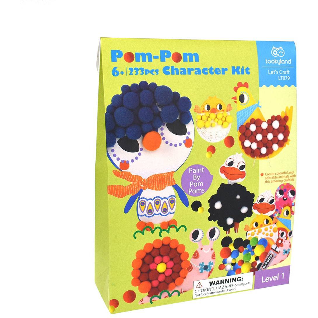 Pom - Pom Character Craft Kit - Sensory Circle