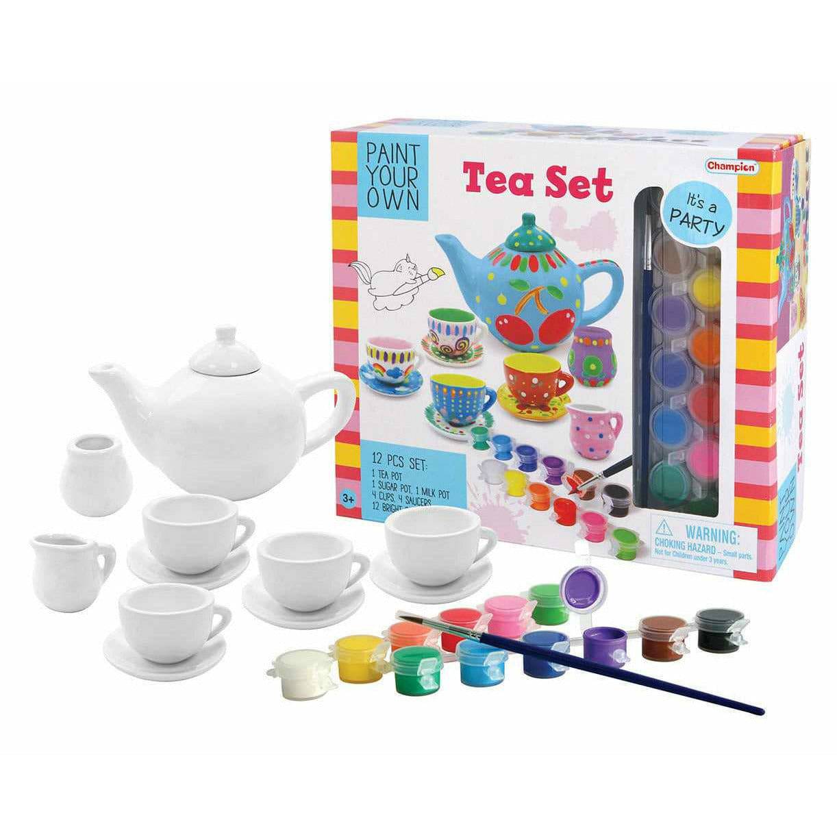 PYO Tea Set Craft Kit - Sensory Circle