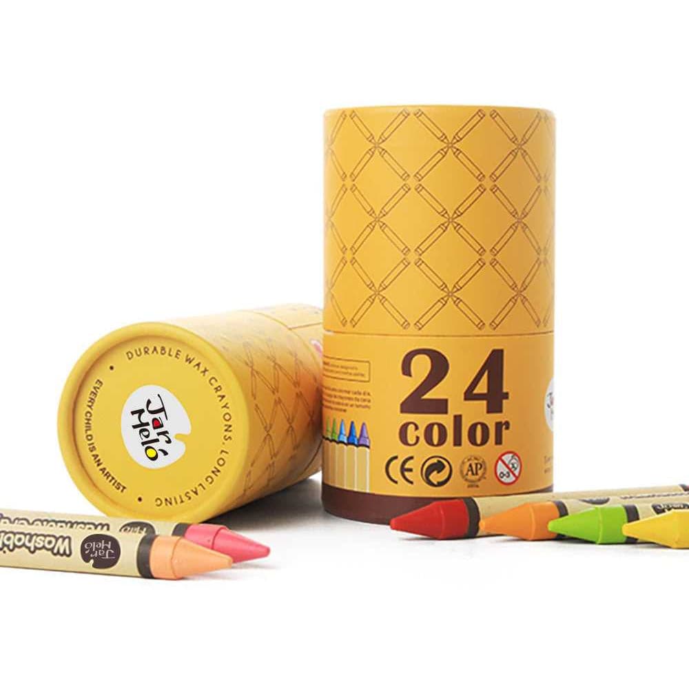 Washable Crayons - 24 Colours - Sensory Circle