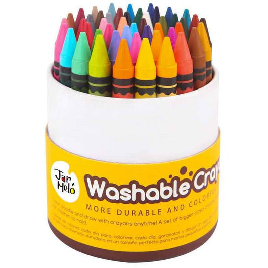 Washable Crayons - 48 Colours