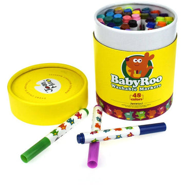 Washable Markers - Baby Roo 48 Colours - Sensory Circle