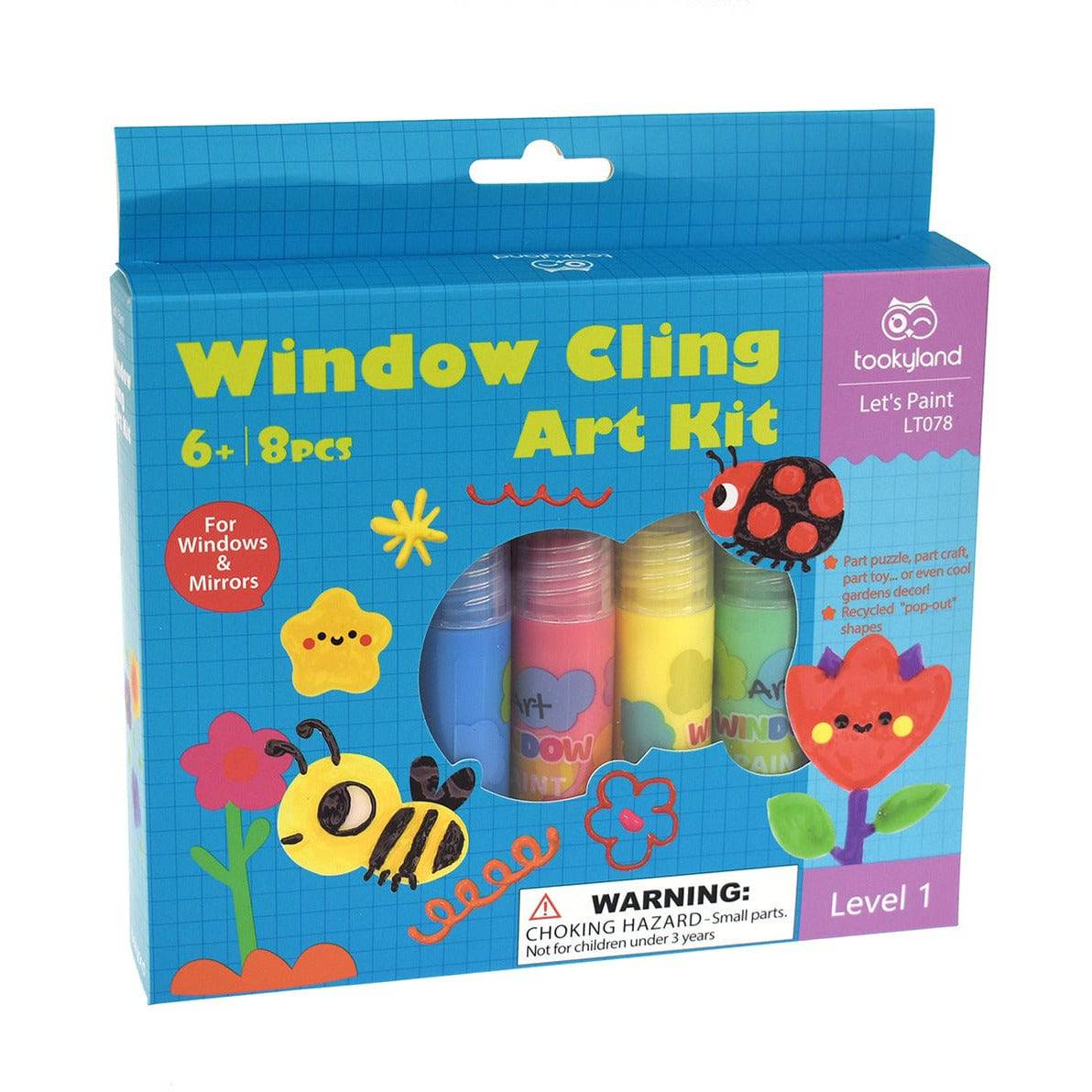 Window Cling Art Craft Kit - Sensory Circle