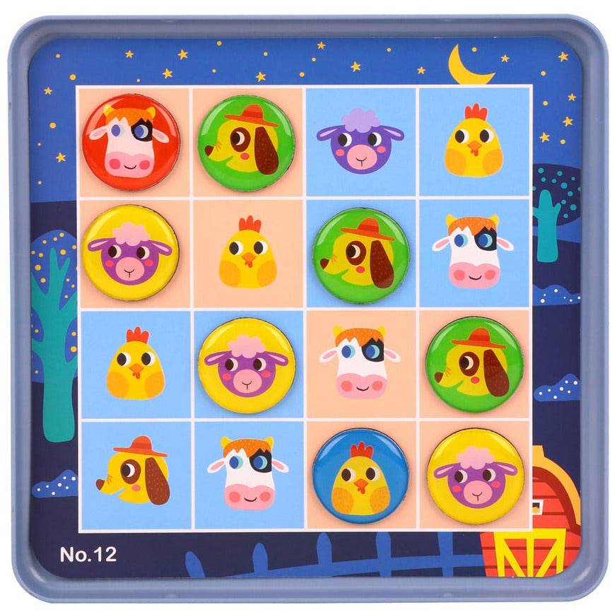 Farm Sudoku Game - Sensory Circle