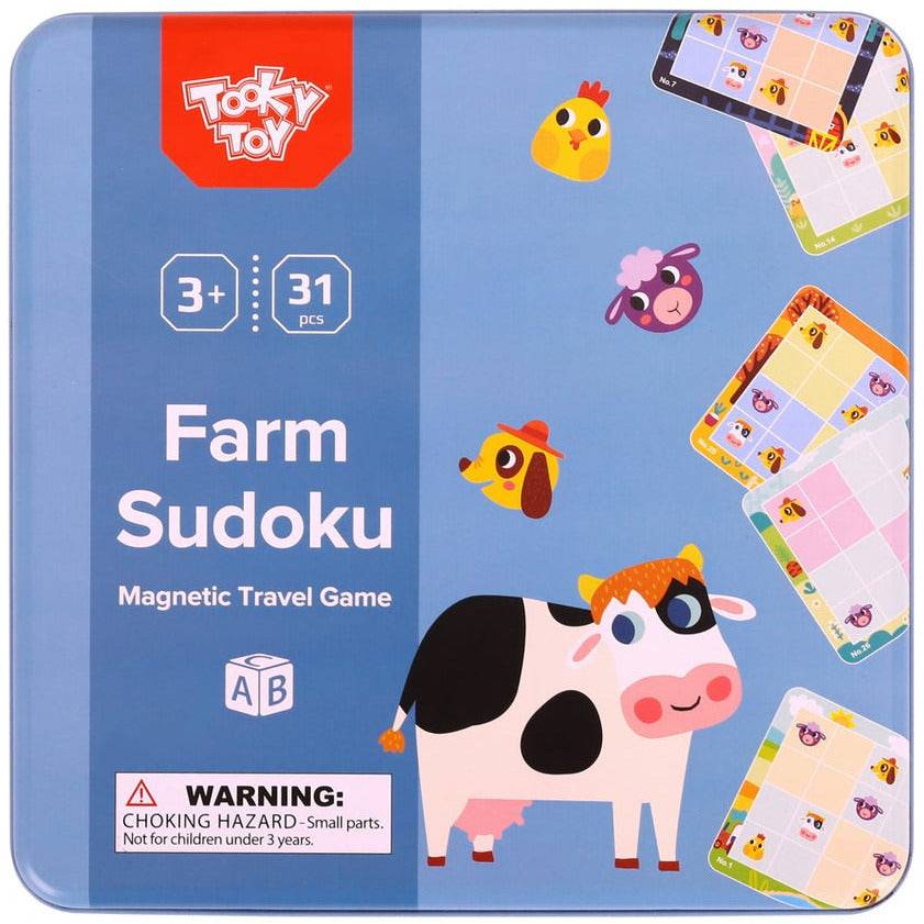 Farm Sudoku Game - Sensory Circle