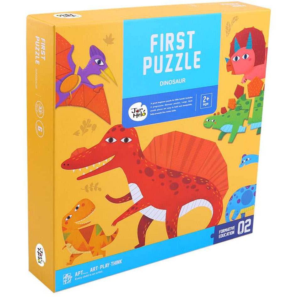 First Puzzle - Dinosaur Jigsaw Puzzle - Sensory Circle