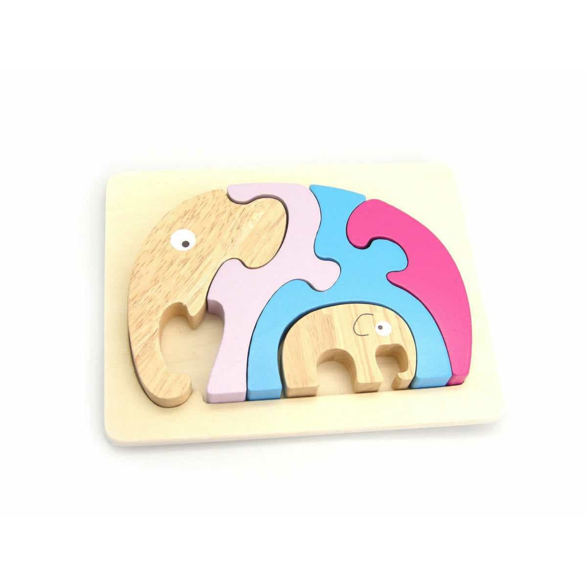 Stacking Jigsaw - Elephant & Baby - Sensory Circle