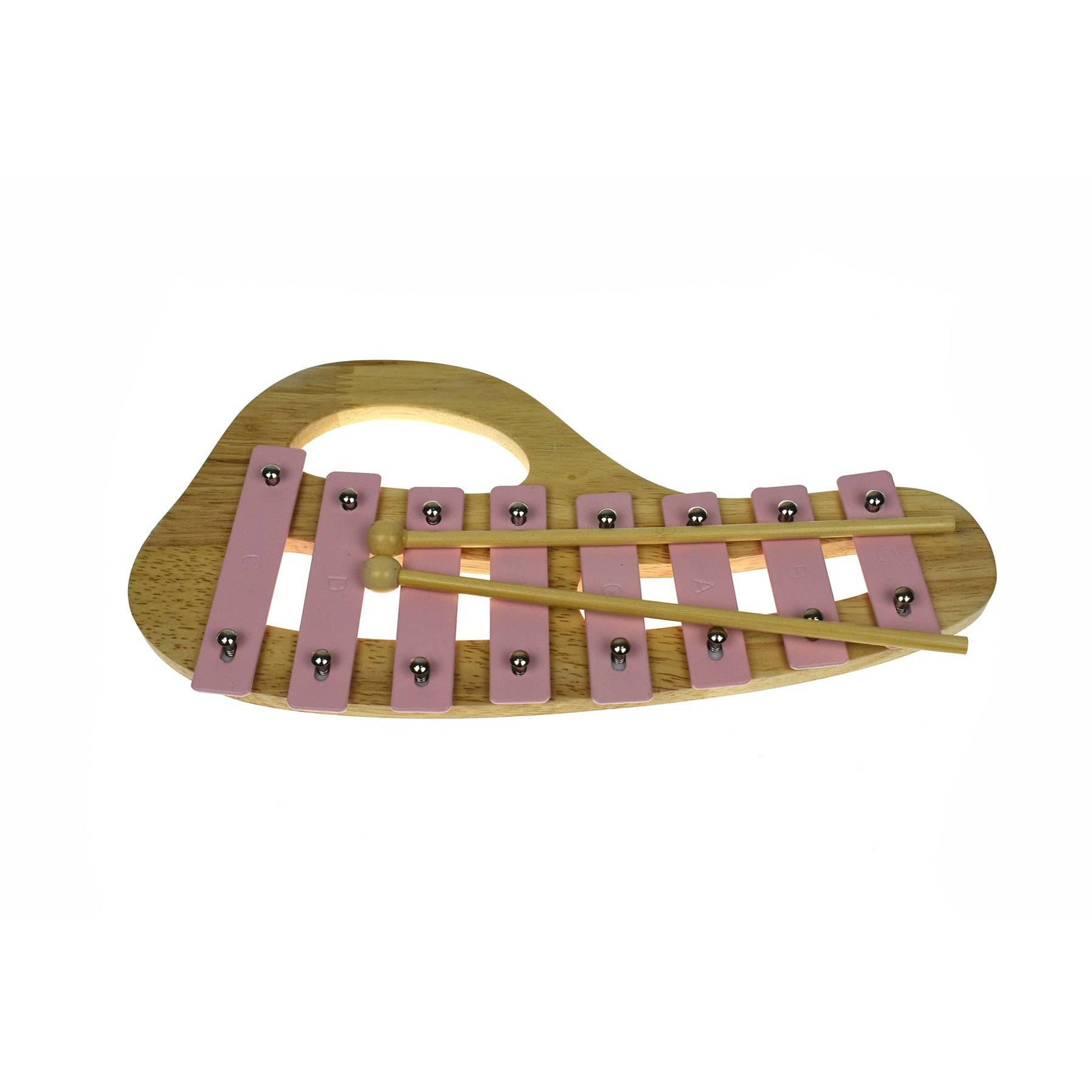 Classic Calm Wooden Xylophone Lily Pink - Sensory Circle