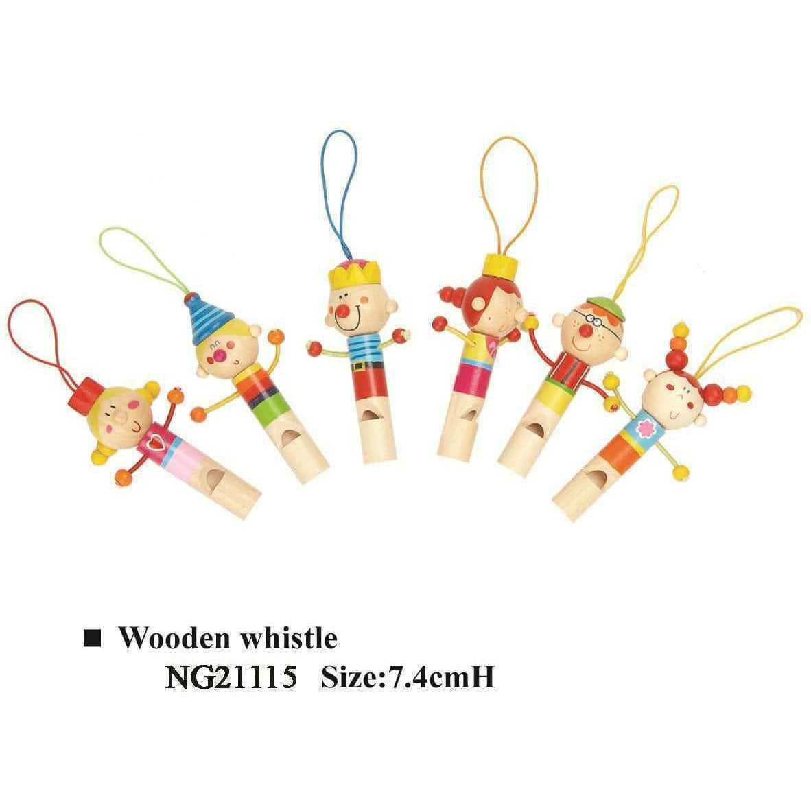 Price For 6 Assorted Kingdom Character Whistle - Sensory Circle