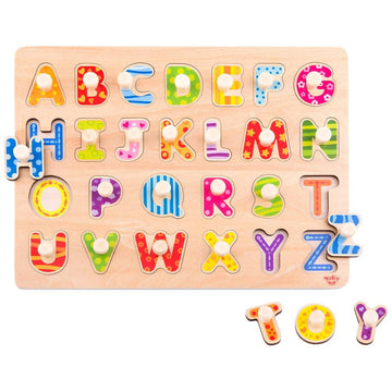 Alphabet Peg Puzzle - Sensory Circle