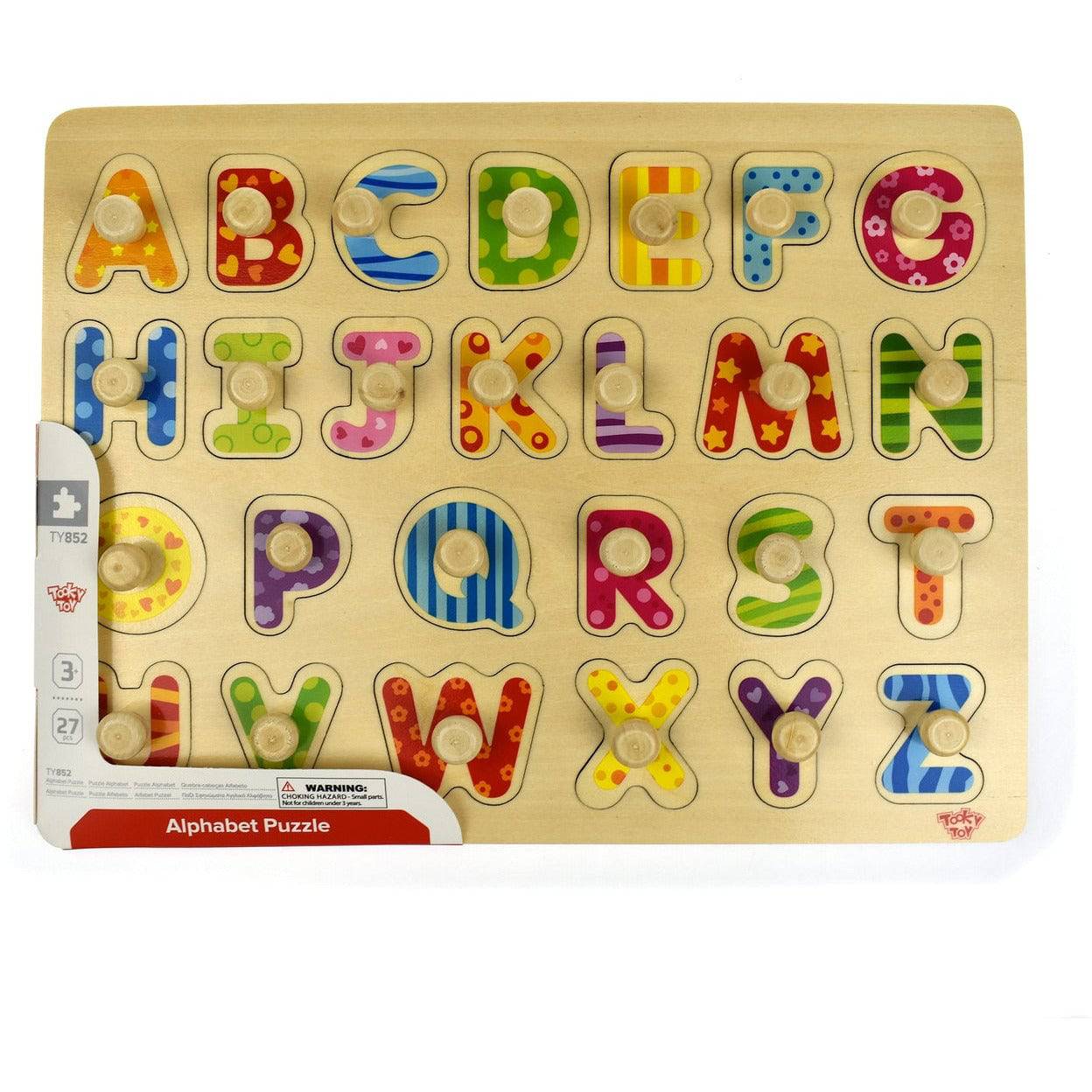 Alphabet Peg Puzzle - Sensory Circle