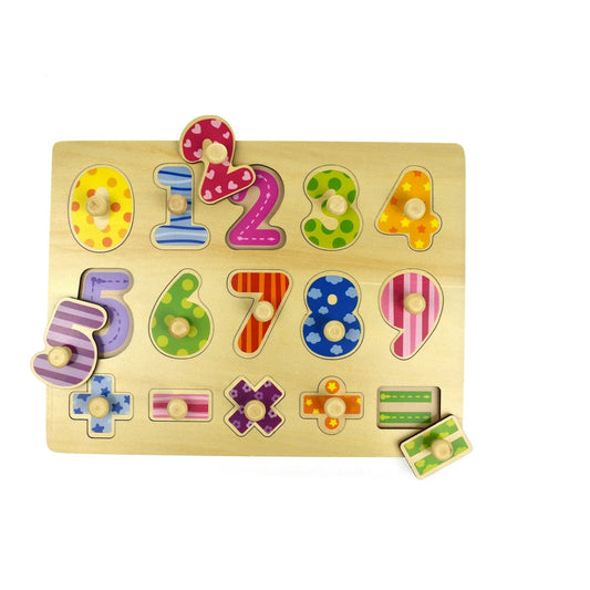 Numbers Maths Peg Puzzle