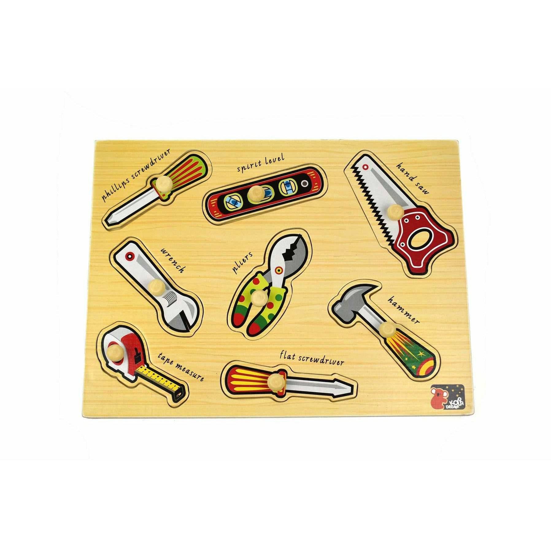 KD Tool Peg Puzzle - Sensory Circle