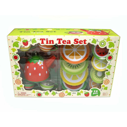 Fruit Tin Tea Set