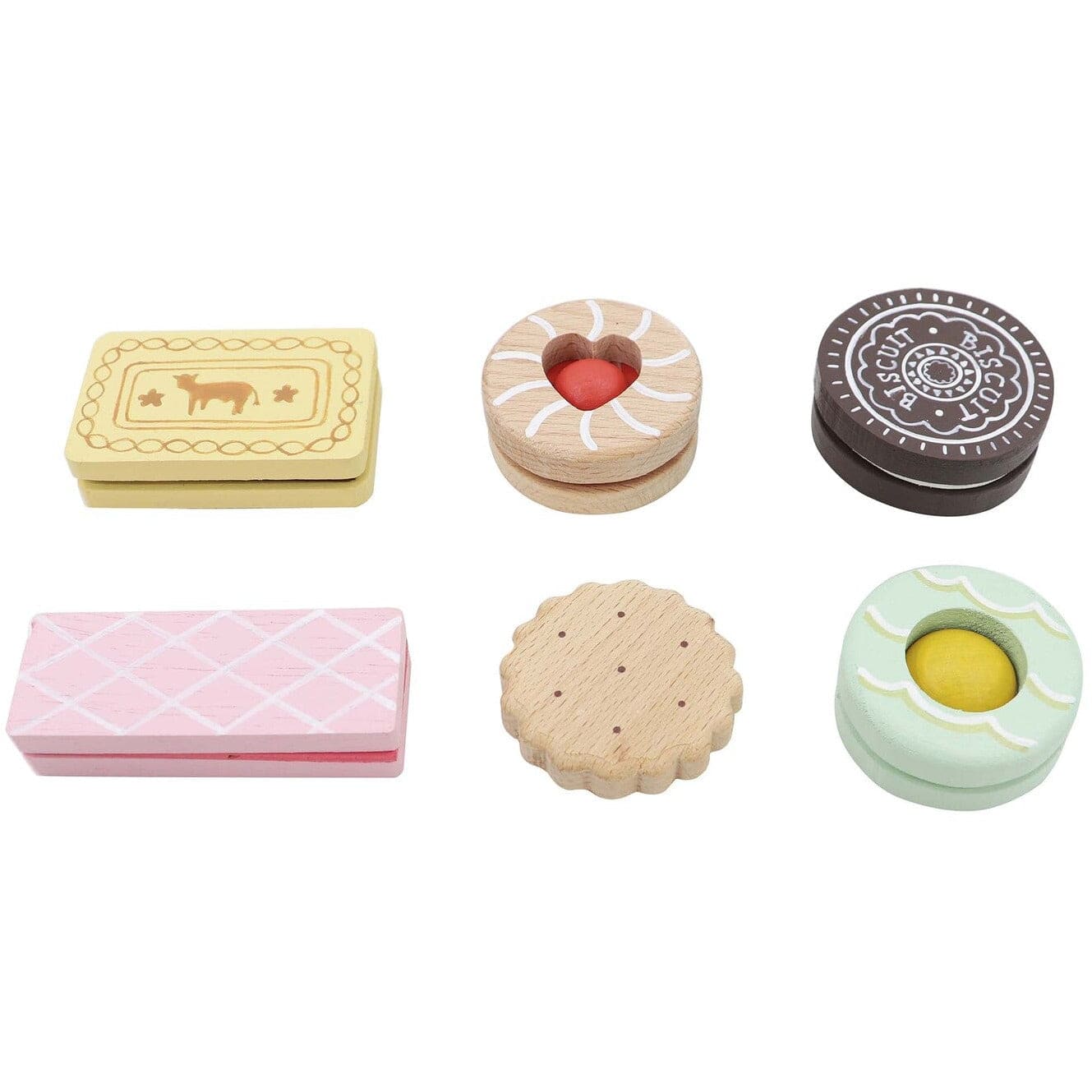 Wooden Biscuit Set - Sensory Circle