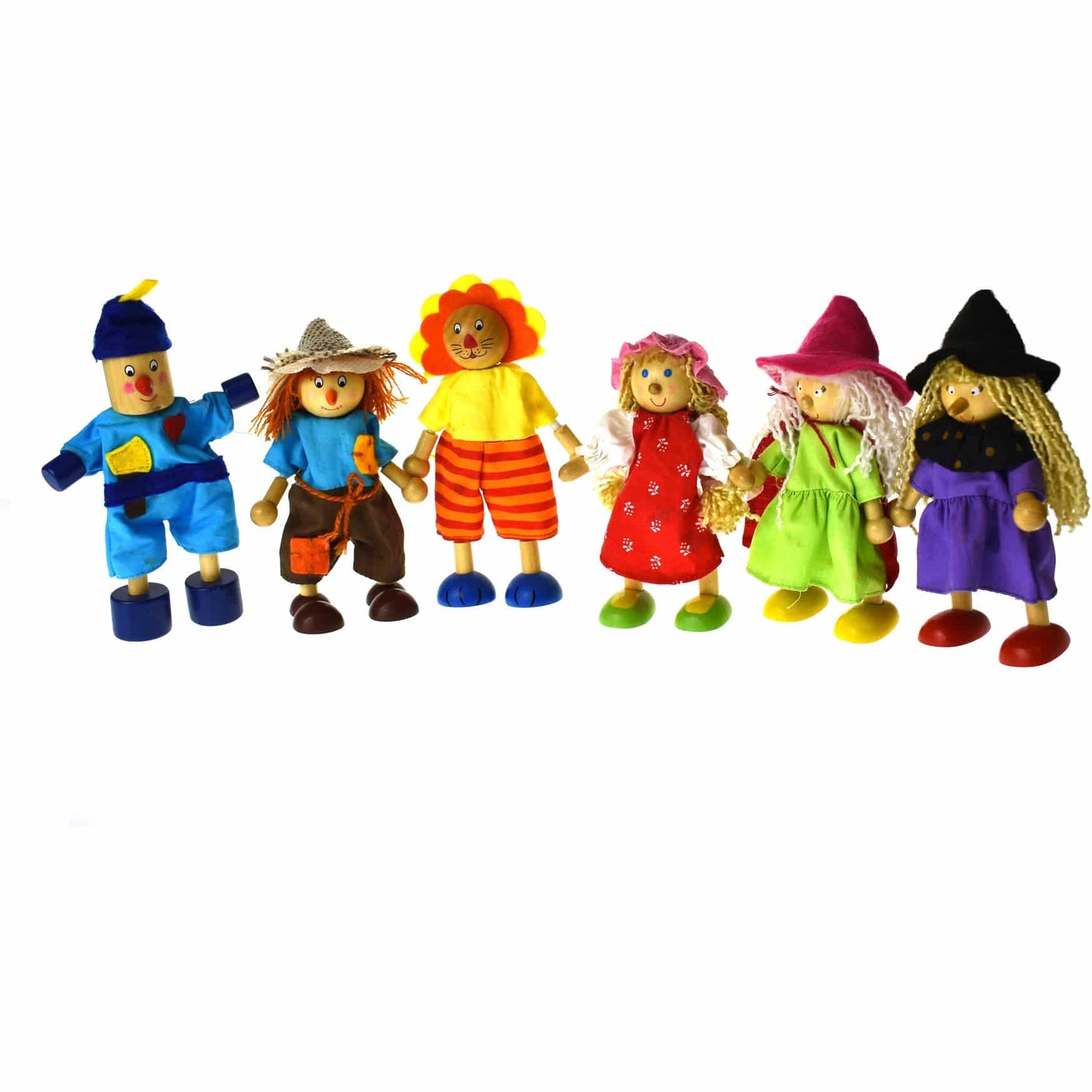 Price For 6 Assorted Wizard Of Oz Flexi Doll - Sensory Circle