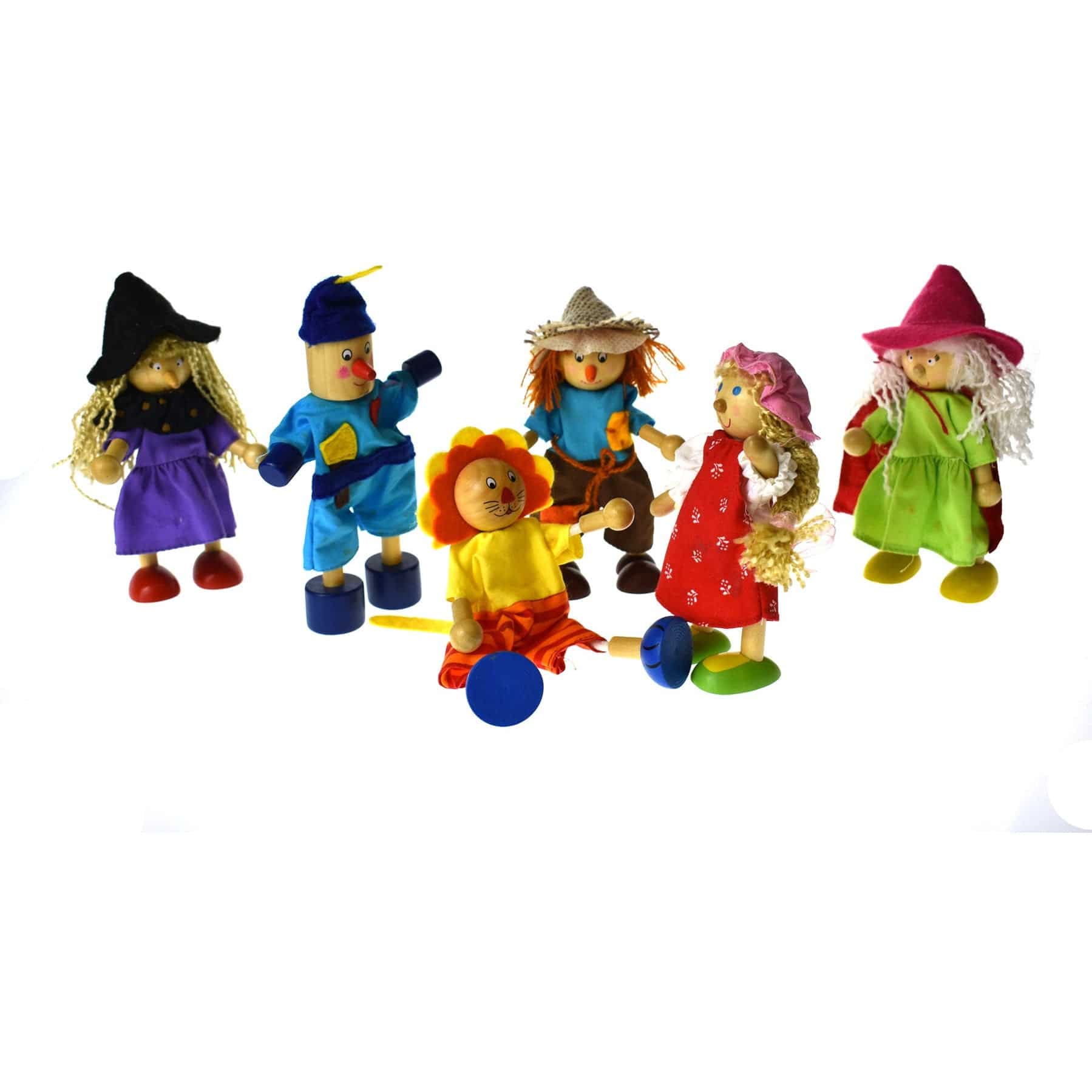 Price For 6 Assorted Wizard Of Oz Flexi Doll - Sensory Circle