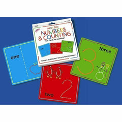 Wikki Stix Numbers and Counting Card Set with colorful number cards for hands-on counting and learning fun for kids.