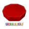 Senseez vibrating cushion - Red Octagon (vinyl) - Sensory Circle