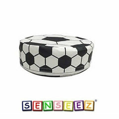 Senseez vibrating cushion - Soccer Ball (vinyl) patterned sensory cushion helping families thrive with tools to calm and connect