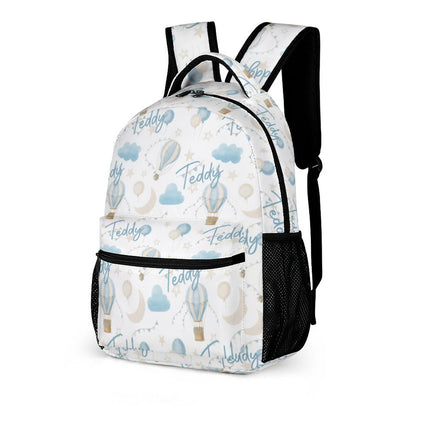 Personalised Backpack - Hot Air Balloon Timber Tinkers