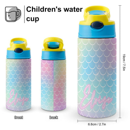Personalised Kids Water Bottle - Mermaid Timber Tinkers