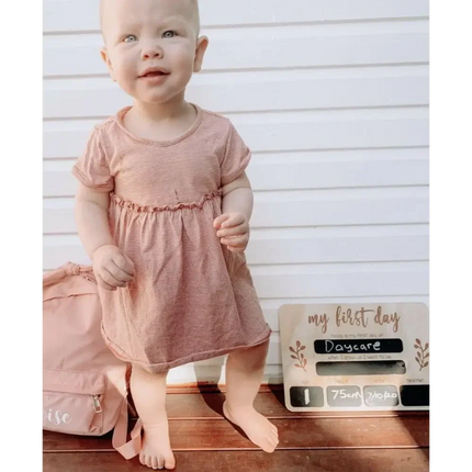 First Day of School Board - Chalkboard Timber Tinkers