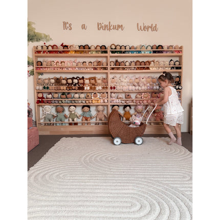 Front Facing Bookshelf with 5 Tier - SolidWood