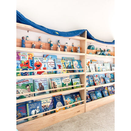 Front Facing Bookshelf with 5 Tier - SolidWood