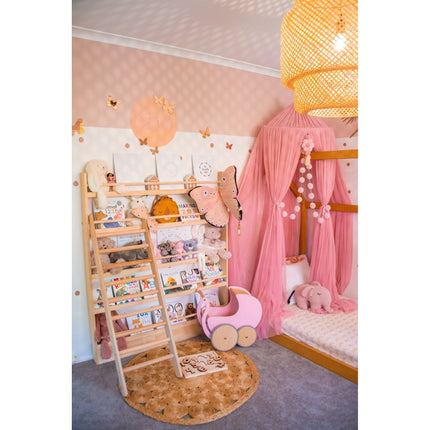 Front Facing Bookshelf with 5 Tier - SolidWood