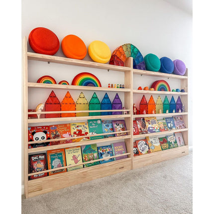 Front Facing Bookshelf with 5 Tier - SolidWood