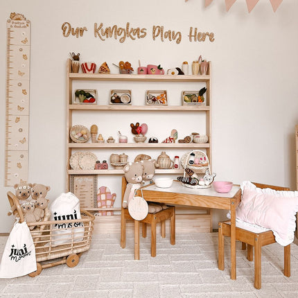 Front Facing Bookshelf with 5 Tier - SolidWood