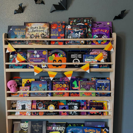 Front Facing Bookshelf with 5 Tier - SolidWood