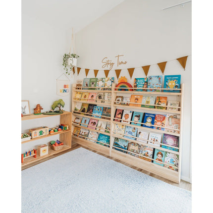 Front Facing Bookshelf with 5 Tier - SolidWood