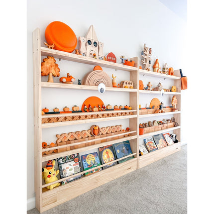 Front Facing Bookshelf with 5 Tier - SolidWood